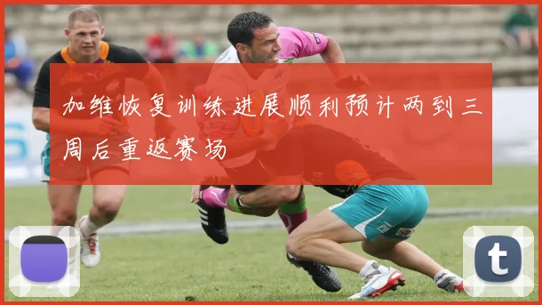 加维恢复训练进展顺利预计两到三周后重返赛场