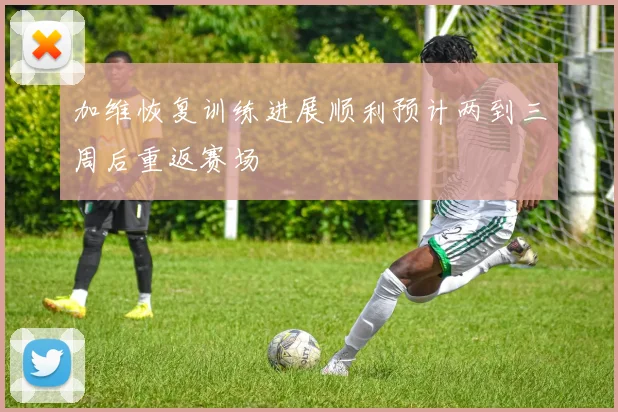 加维恢复训练进展顺利预计两到三周后重返赛场