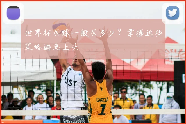 世界杯买球一般买多少?掌握这些策略避免上头