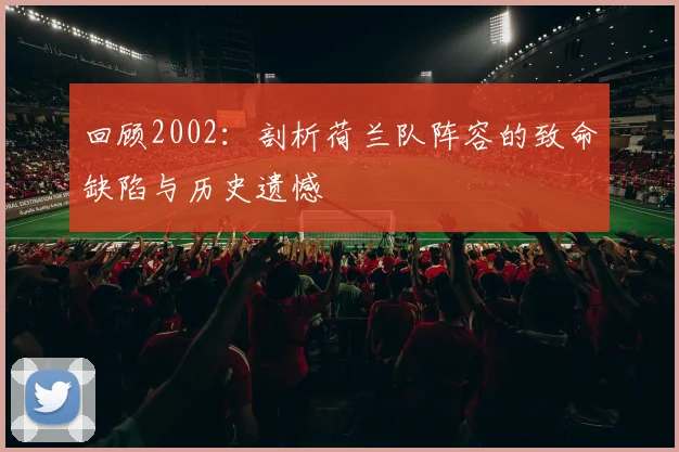 回顾2002：剖析荷兰队阵容的致命缺陷与历史遗憾